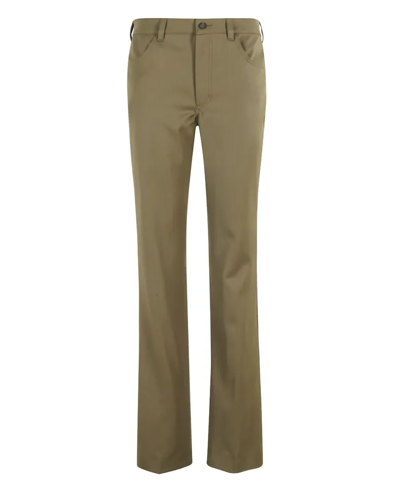 ATTICO Hose mit geknöpftem Hosenschlitz - 081 MILITARY GREEN 081