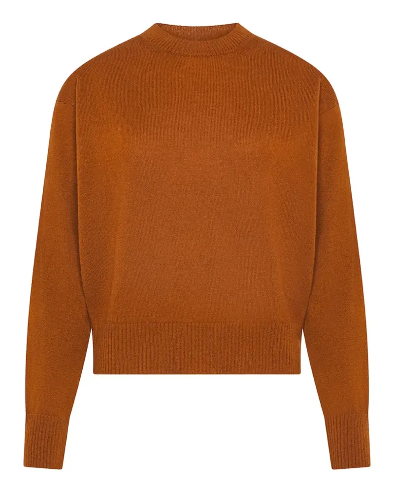 CRUNA Ophelie crew-neck sweater - Orange Orange