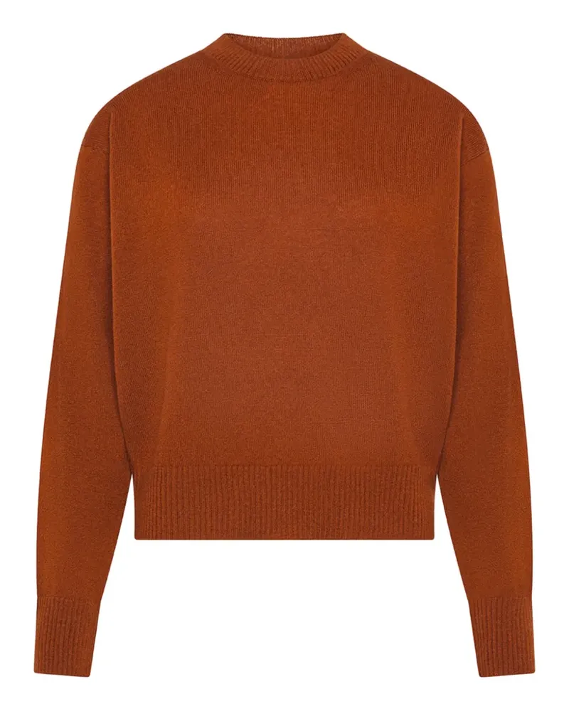 CRUNA Ophelie Pullover mit rundem Ausschnitt - Orange Orange