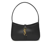 Mini Le 5 à 7 Tote Bag mit Logo - Schwarz