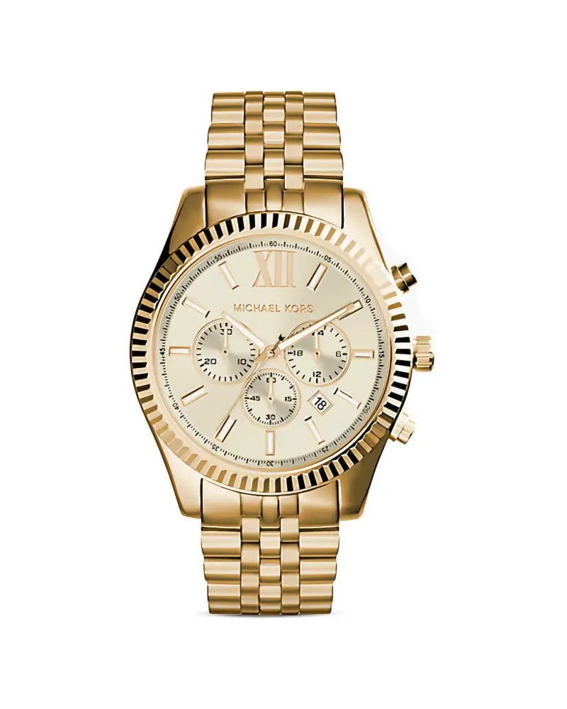 Michael Kors Lexington 44mm - Gold Gold