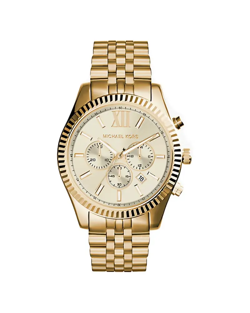 Michael Kors Lexington 44mm - Gold Gold