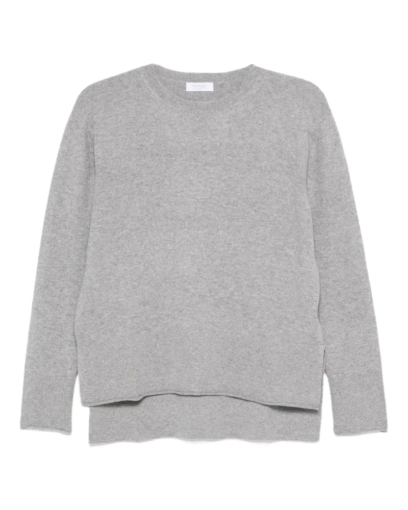 BARBA Pullover mit Rundhalsausschnitt - Grau Grau
