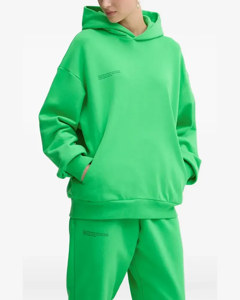 PANGAIA lettering hoodie - Grün Grün
