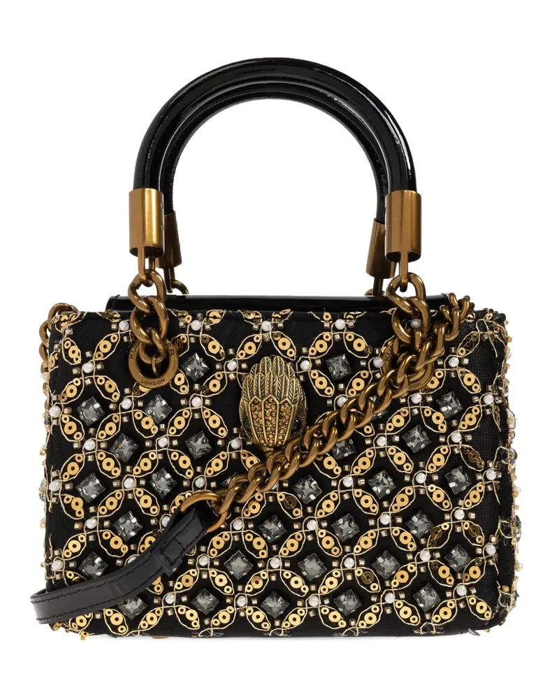 Kurt Geiger Kensington jewel embellished tote bag - Schwarz Schwarz