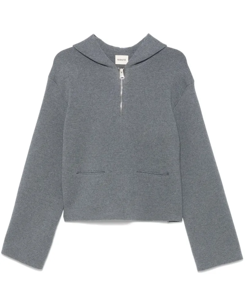 KHAITE Aman Hoodie - Grau Grau