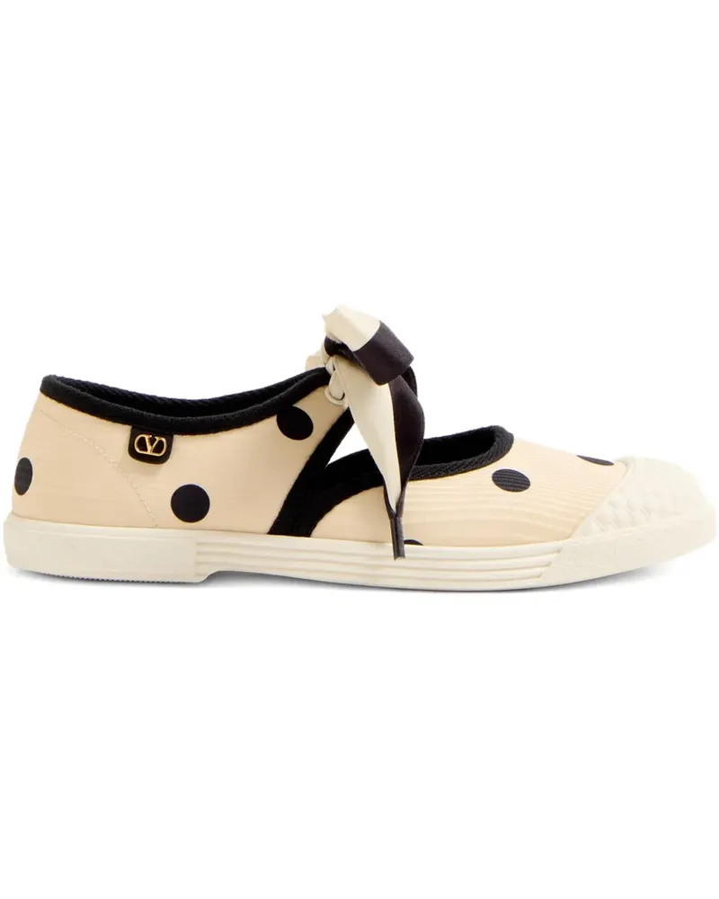 Valentino Garavani Bay By Bay Ballet Sneakers - Nude Nude