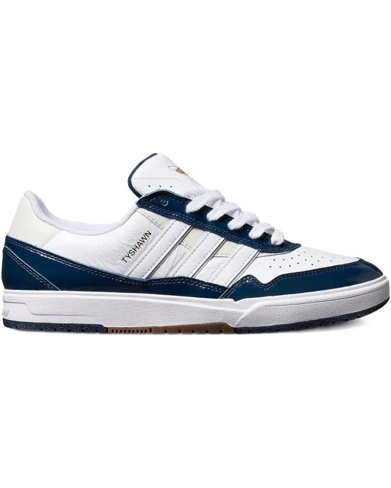 adidas Tyshawn II "Collegiate Navy" Sneakers - Weiß Weiß