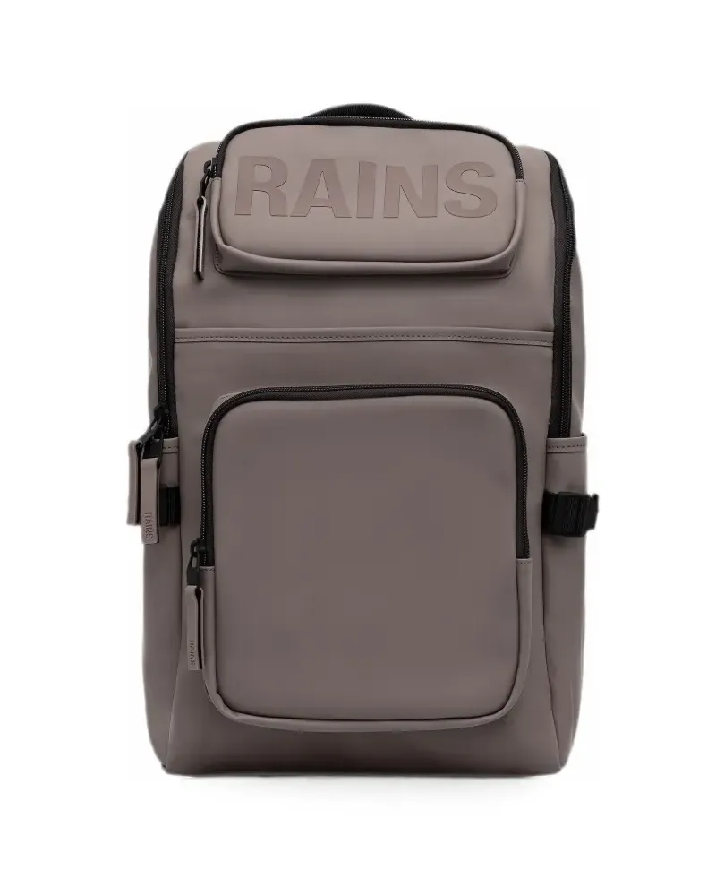 RAINS Texel Cargo Rucksack mit Logo - Nude Nude
