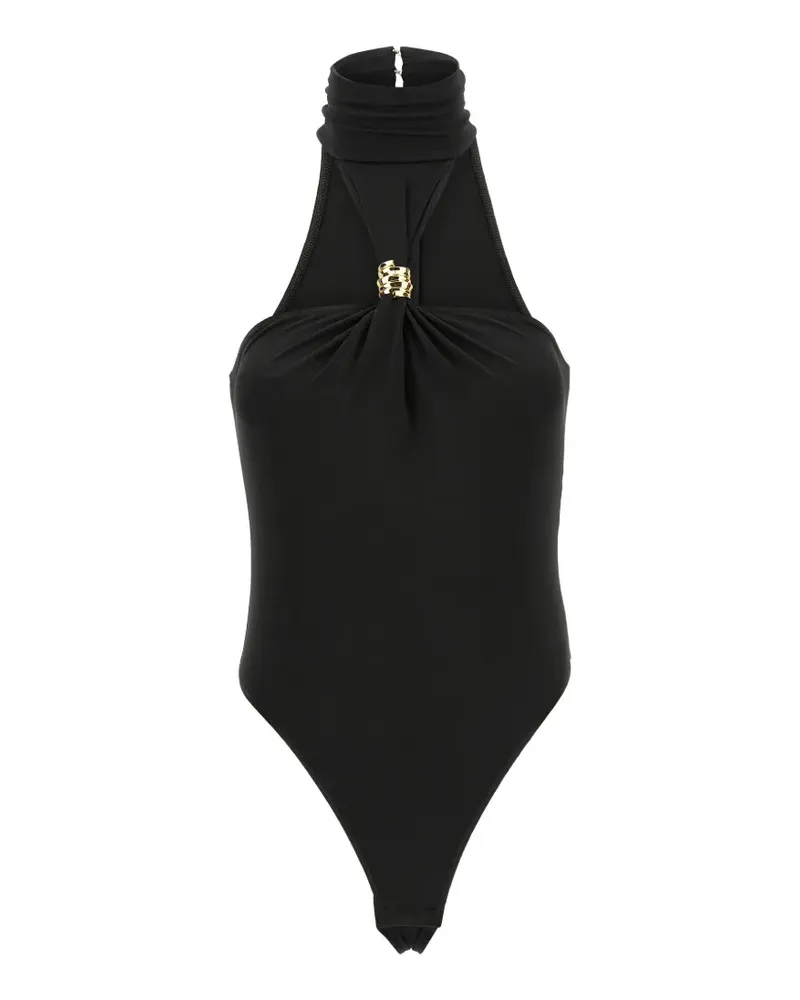 Elisabetta Franchi high-neck bodysuit - Schwarz Schwarz