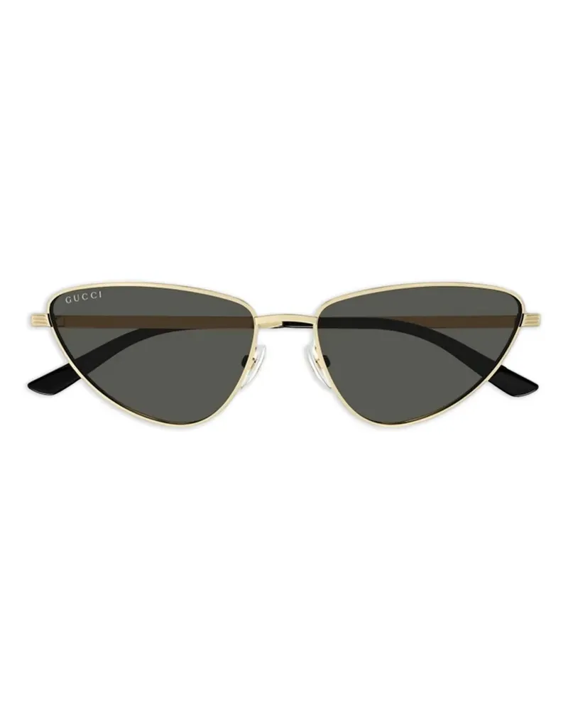 Gucci Cat-Eye-Sonnenbrille - Gold Gold