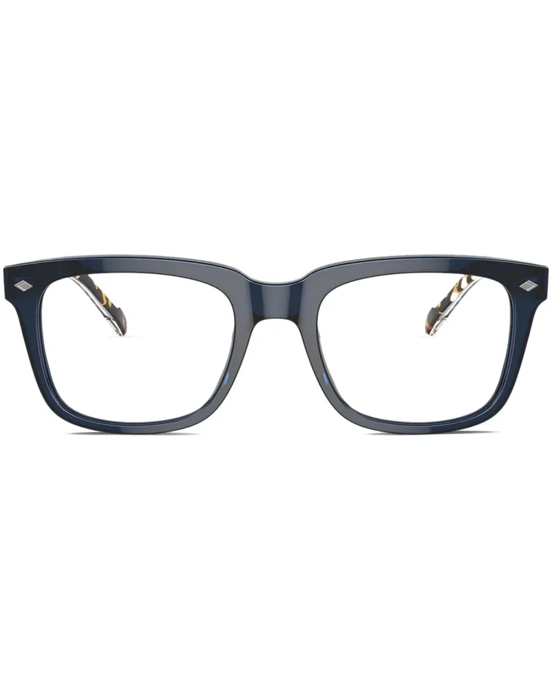 Vogue Brille mit Schildpattdetail - Blau Blau