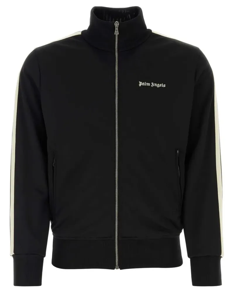 Palm Angels Sportjacke mit Logo-Stickerei - Schwarz Schwarz