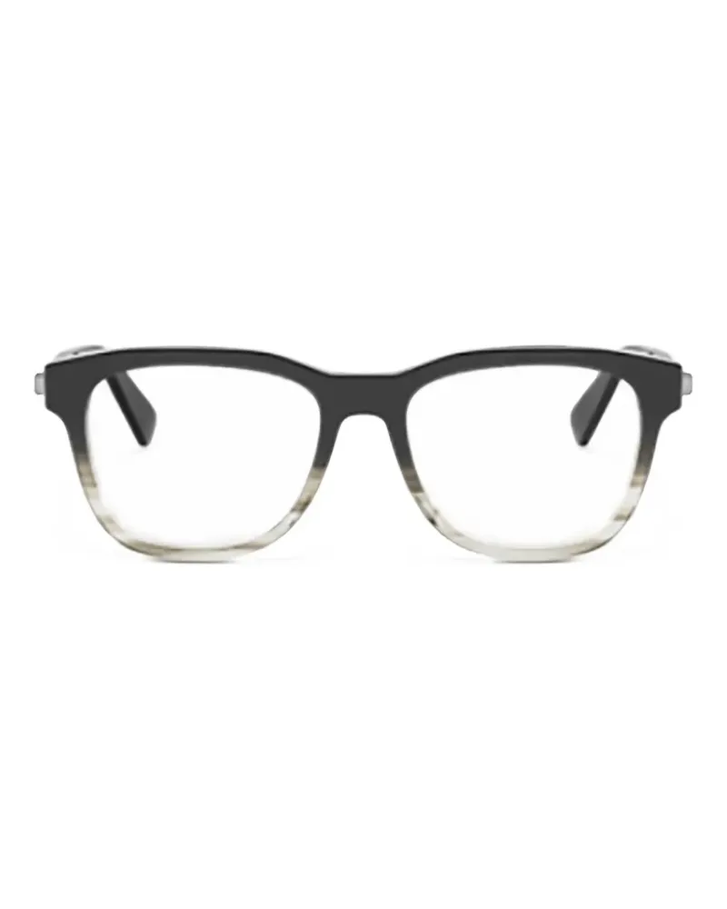 Bulgari square-frame glasses - Schwarz Schwarz