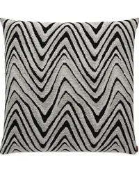 Missoni Home Savana Kissen mit Zickzackmuster Grau