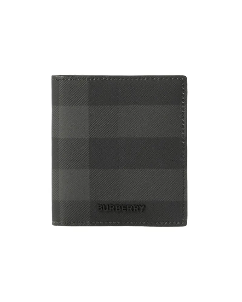 Burberry Portemonnaie mit Logo - Schwarz Schwarz