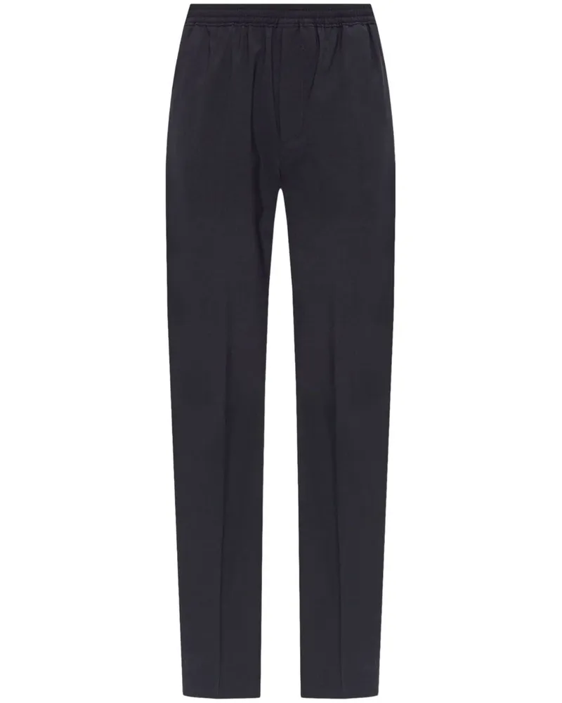 Givenchy Gerade Hose mit elastischem Bund - Blau Blau