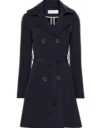 Patrizia Pepe Klassischer Trenchcoat Blau