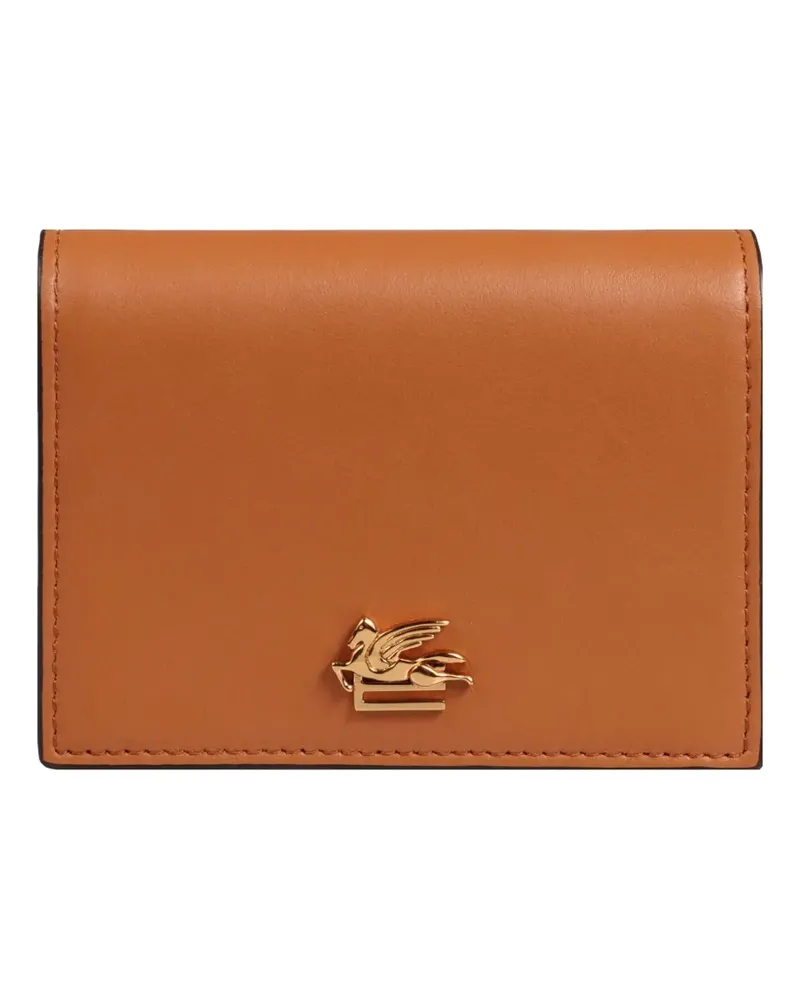 Etro Portemonnaie mit Pegaso-Motiv - Braun Braun