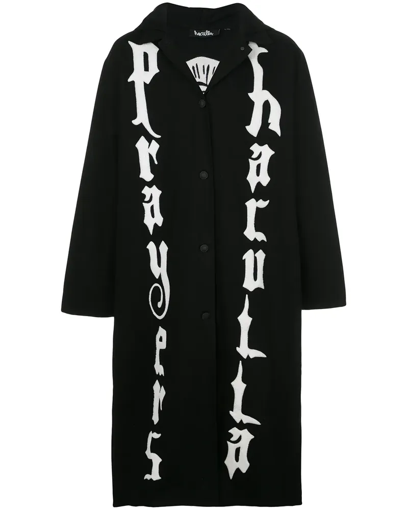 Haculla Mother Long' Kapuzenjacke - Schwarz Schwarz