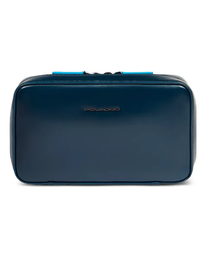 Piquadro Electronic Clutch aus Cord - Blau Blau