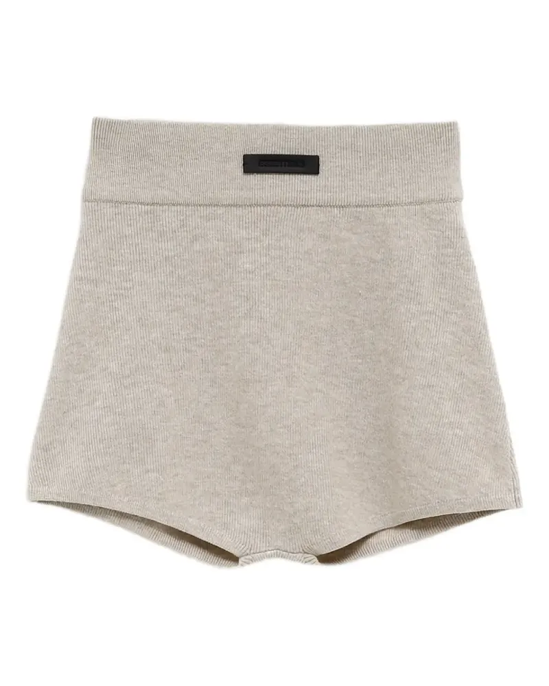 Fear of God Gerippte Shorts - Nude Nude
