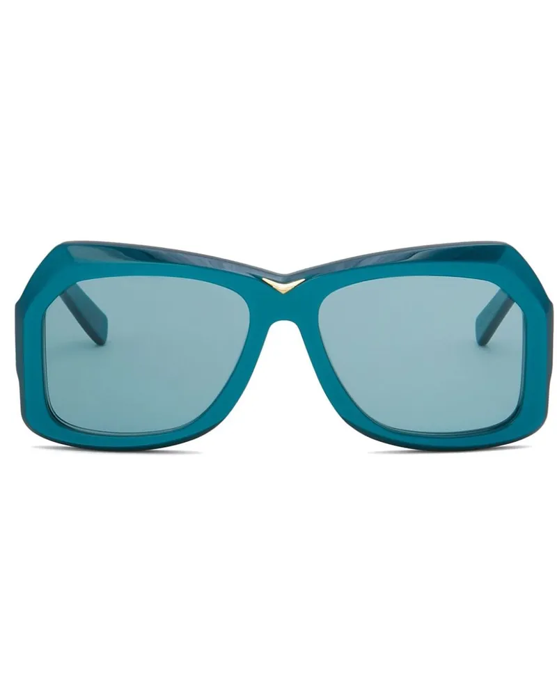 Marni Tiznit Sonnenbrille mit Oversized-Gestell - Grün Grün