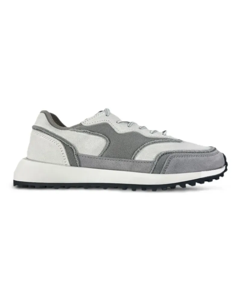 Buttero Sneakers mit Einsätzen - Grau Grau