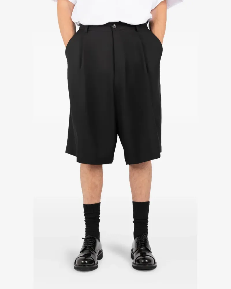 Société Anonyme Shorts mit Falten - Schwarz Schwarz