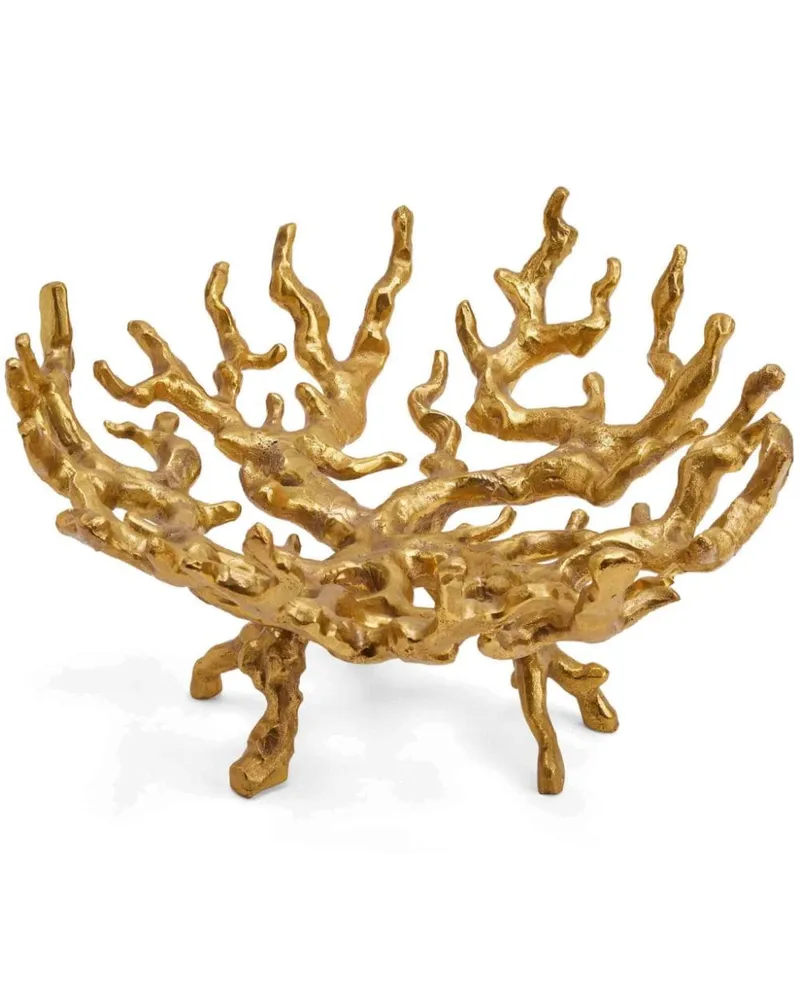 Jonathan Adler Coral Messingschale (38cm Gold