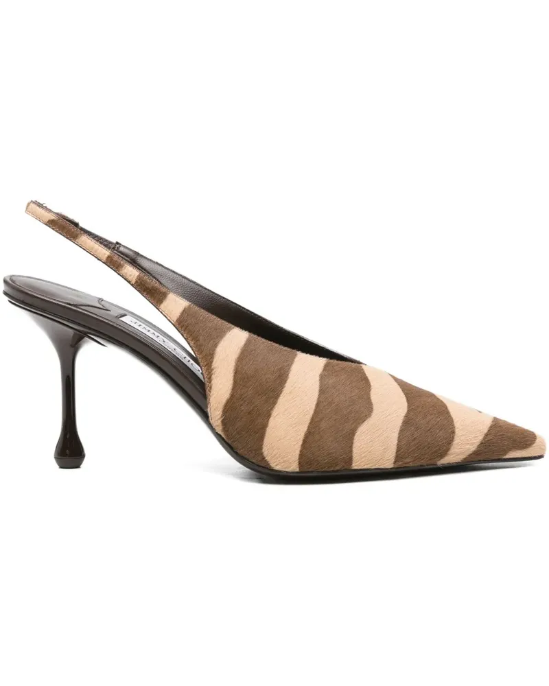Jimmy Choo Isa Pumps 80mm - Braun Braun