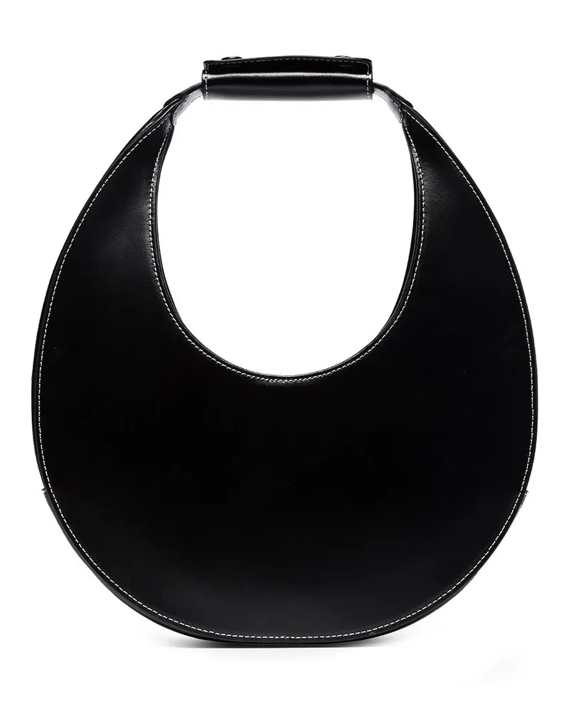 STAUD Moon Handtasche - Schwarz Schwarz
