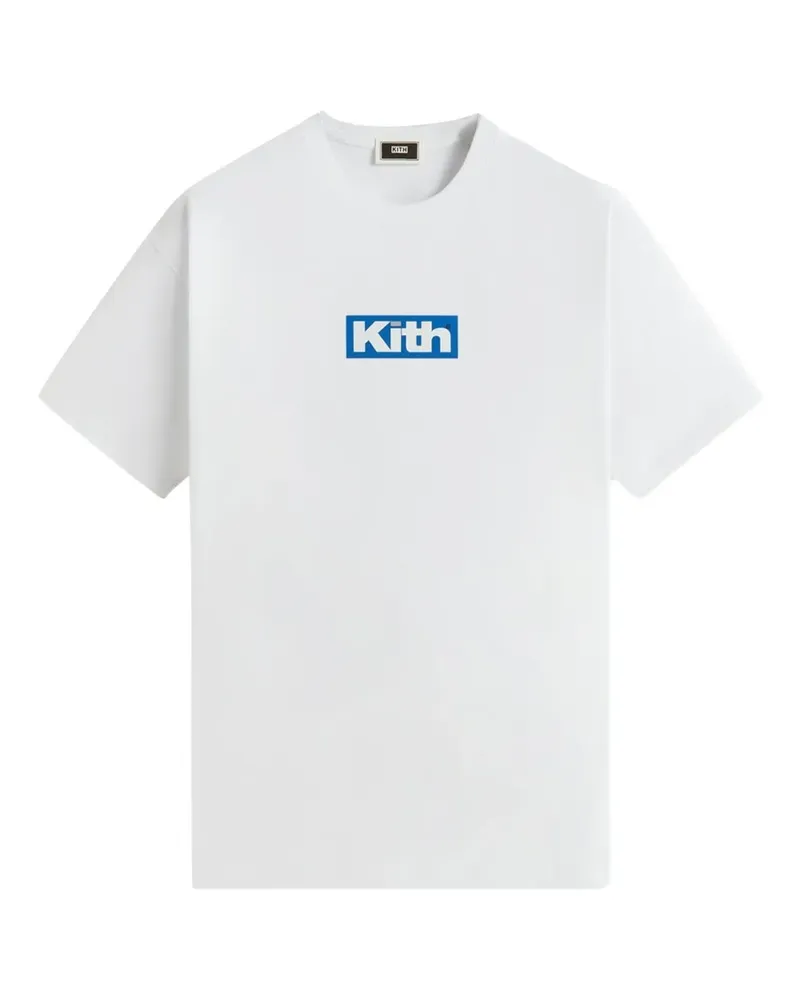 KITH Retro Logo T-Shirt - Weiß Weiß