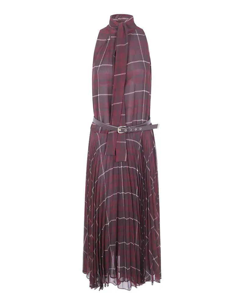 Max Mara pleated midi dress - Rot Rot
