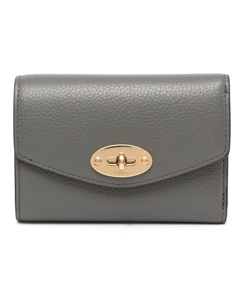 Mulberry Kleines Darley Portemonnaie Grau