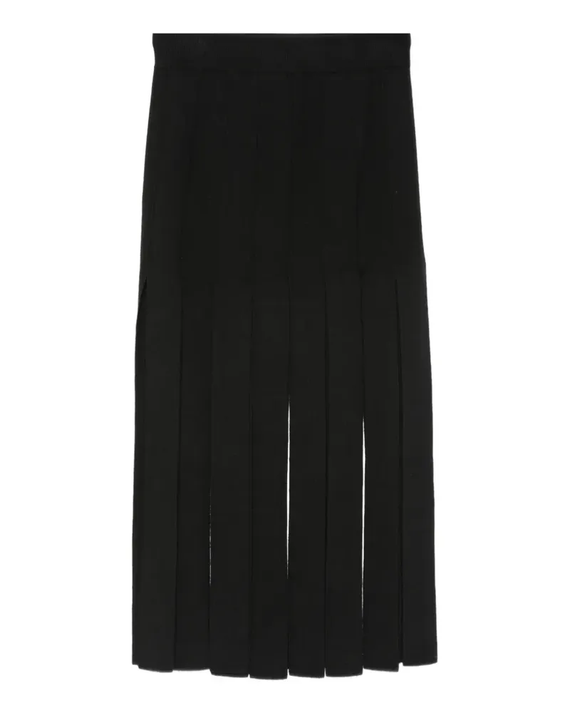 Lisa Yang Pannelli panelled skirt - Schwarz Schwarz