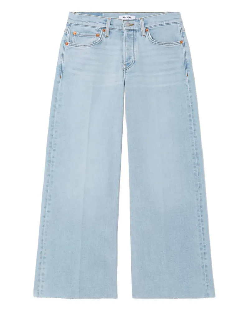 RE/DONE x Levi's Halbhohe Jeans - Blau Blau