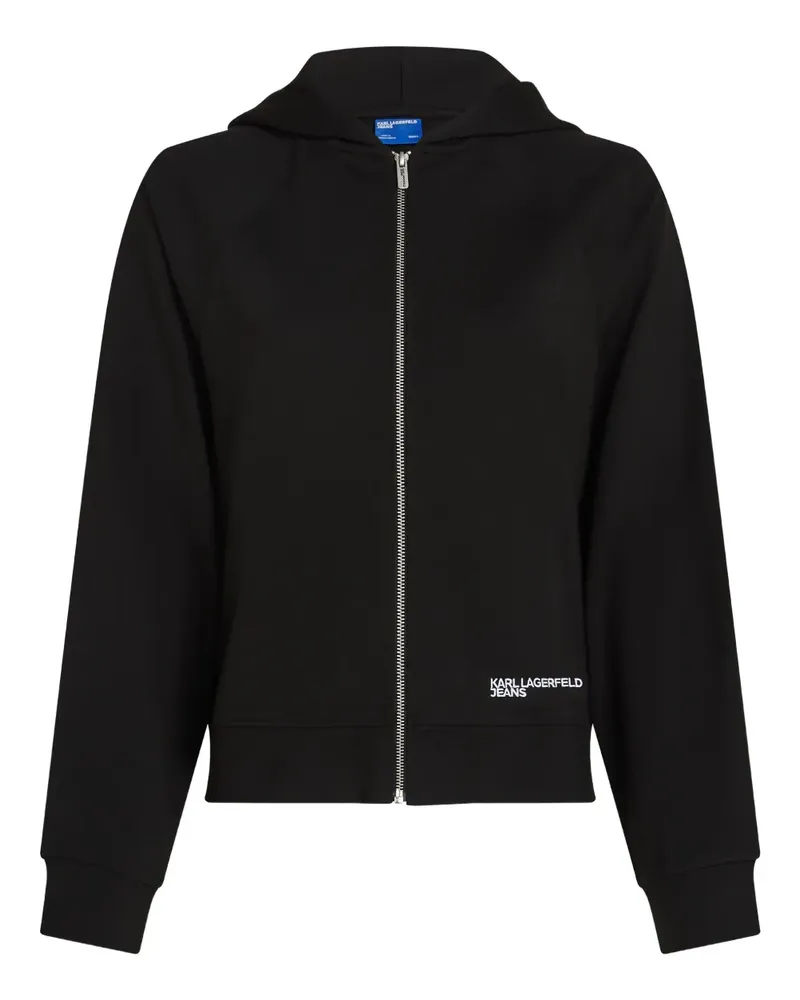 Karl Lagerfeld Milano Kapuzenjacke - Schwarz Schwarz