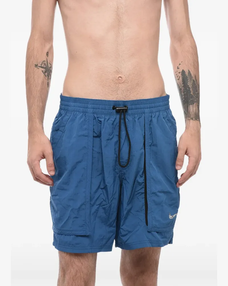 Nike Ripstop-Badehose mit Logo - Blau Blau