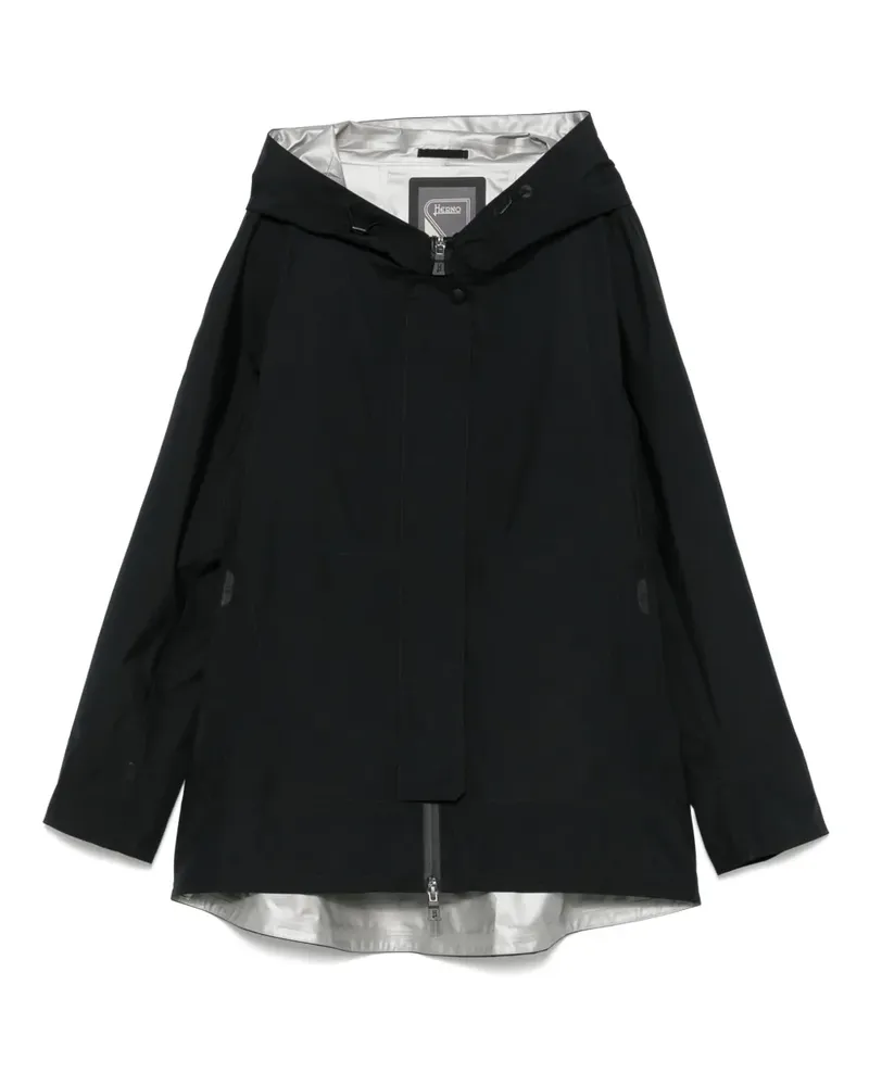 Herno Jacke mit Kapuze - Schwarz Schwarz