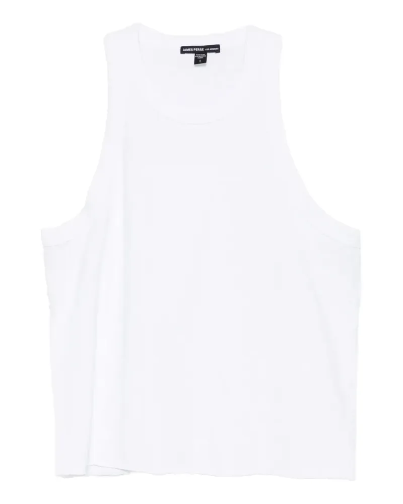 James Perse sleeveless ribbed tank top - Weiß Weiß