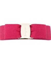 Ferragamo Haarspange mit Schleife Rosa