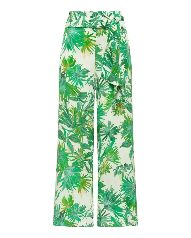Maliparmi botanical jungle trousers - Grün Grün