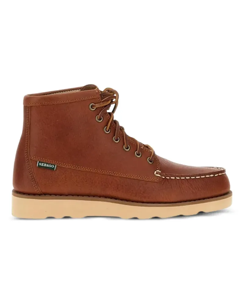 Sebago Tumb Schnürstiefel - Braun Braun