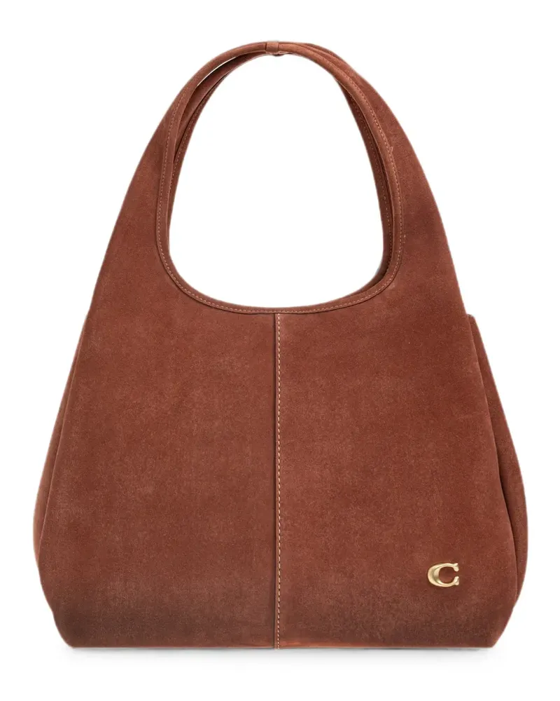 Coach Lana suede tote bag - Braun Braun