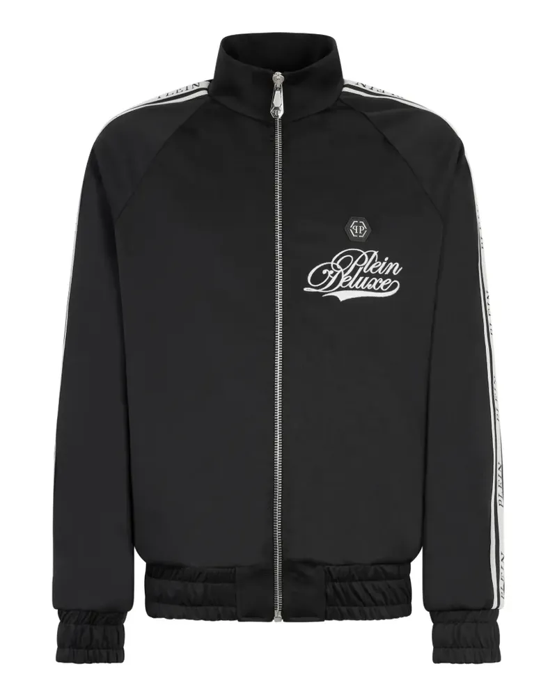 Philipp Plein stripe deluxe signature jacket - Schwarz Schwarz