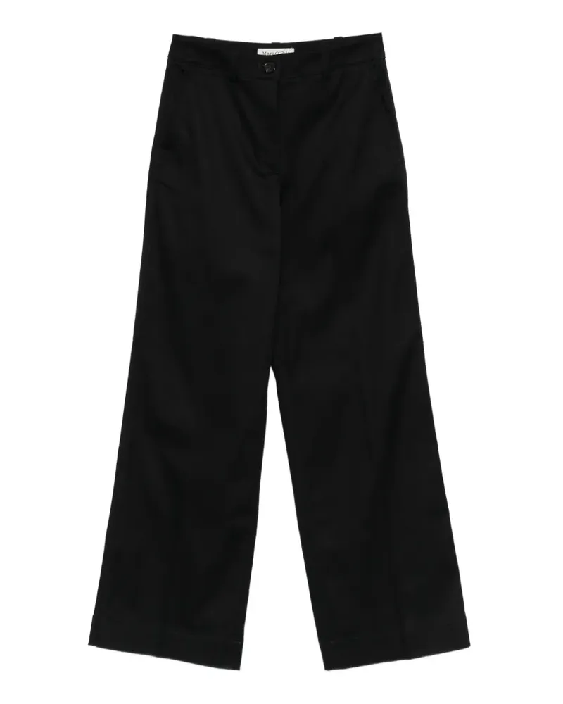 Marc O'Polo black wide-leg trousers - Blau Blau