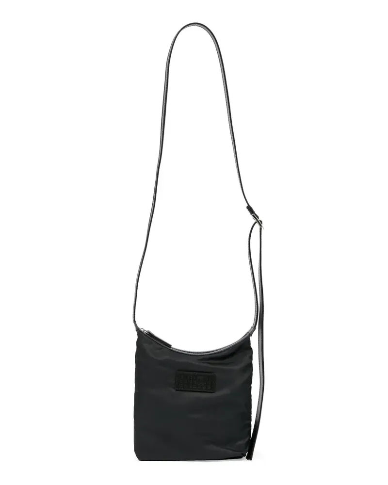 Maison Margiela Kuriertasche mit Reißverschluss - Schwarz Schwarz