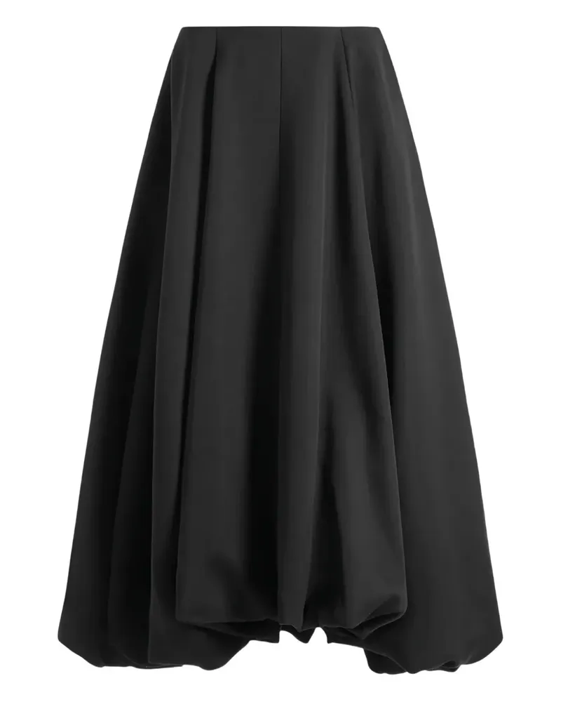 16ARLINGTON Ausgestellter Ortu Midirock - Schwarz Schwarz