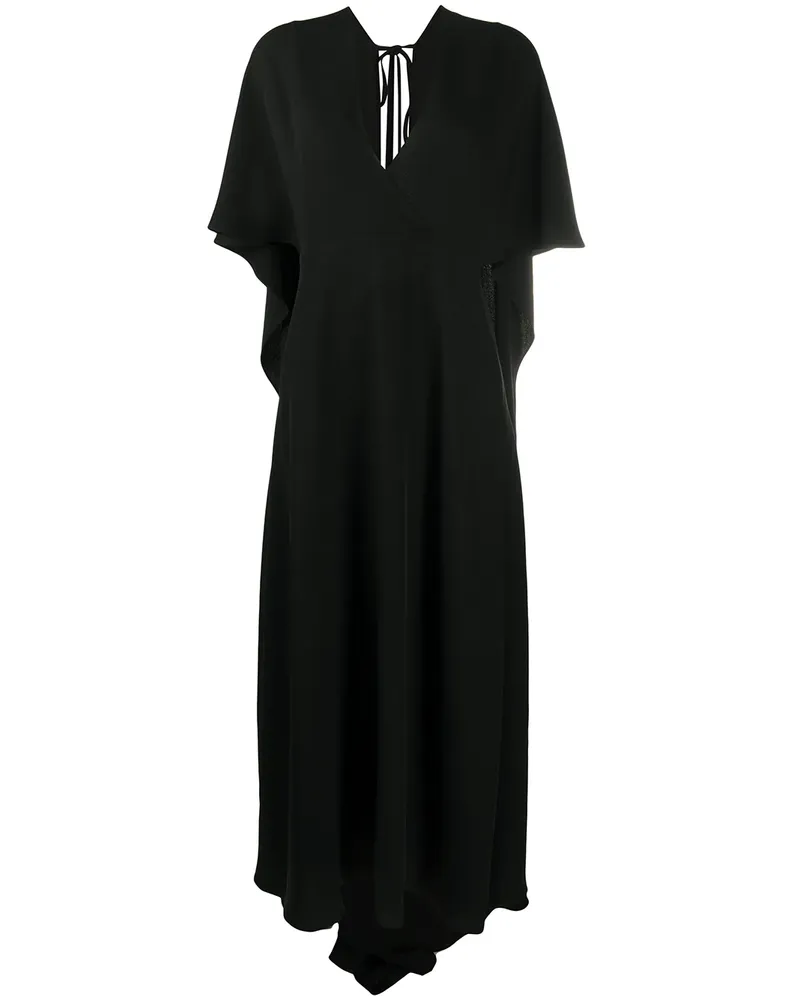 Valentino Garavani Locker geschnittenes Midikleid - Schwarz Schwarz